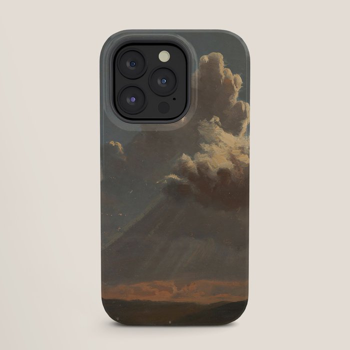 "Cloud Study" by Knud Baade, circa 1830s iPhone Case