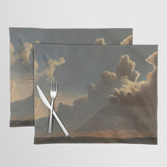 "Cloud Study" by Knud Baade, circa 1830s Placemat