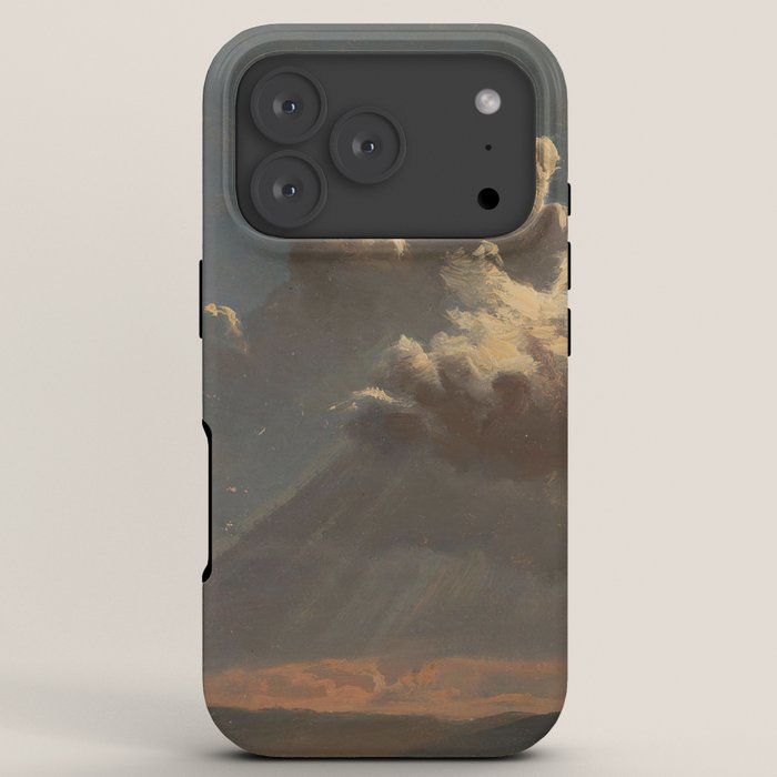 "Cloud Study" by Knud Baade, circa 1830s iPhone Case
