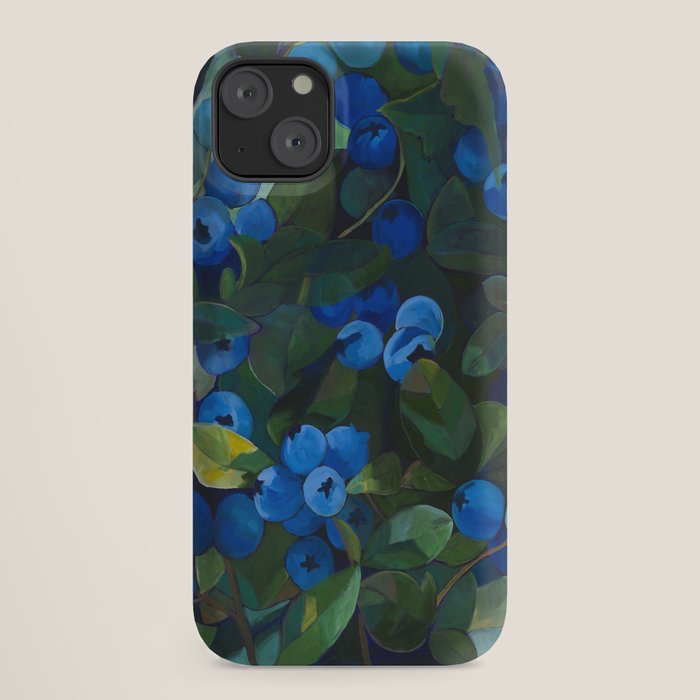 A Blueberry View iPhone Case