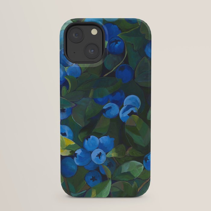 A Blueberry View iPhone Case