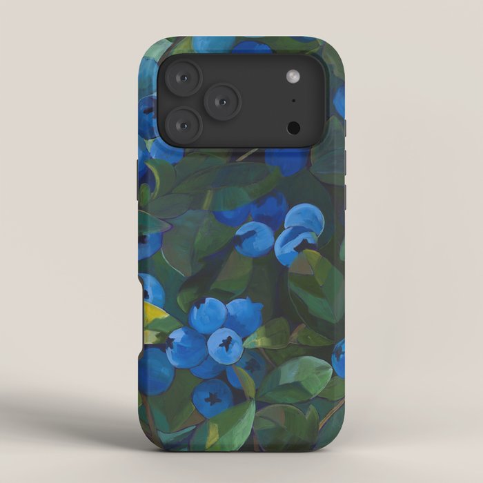 A Blueberry View iPhone Case