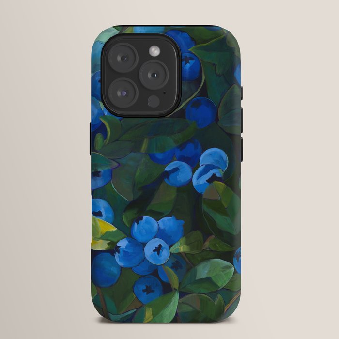 A Blueberry View iPhone Case