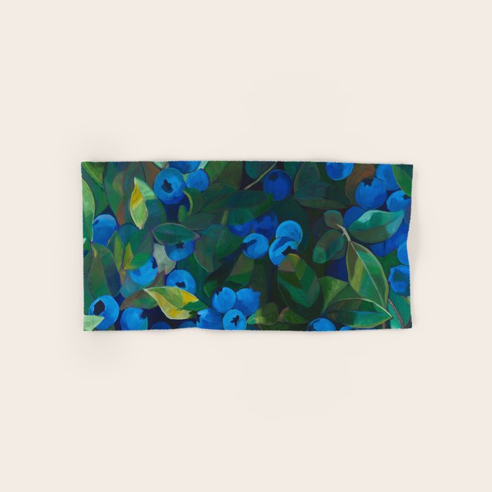 A Blueberry View Bath Towel