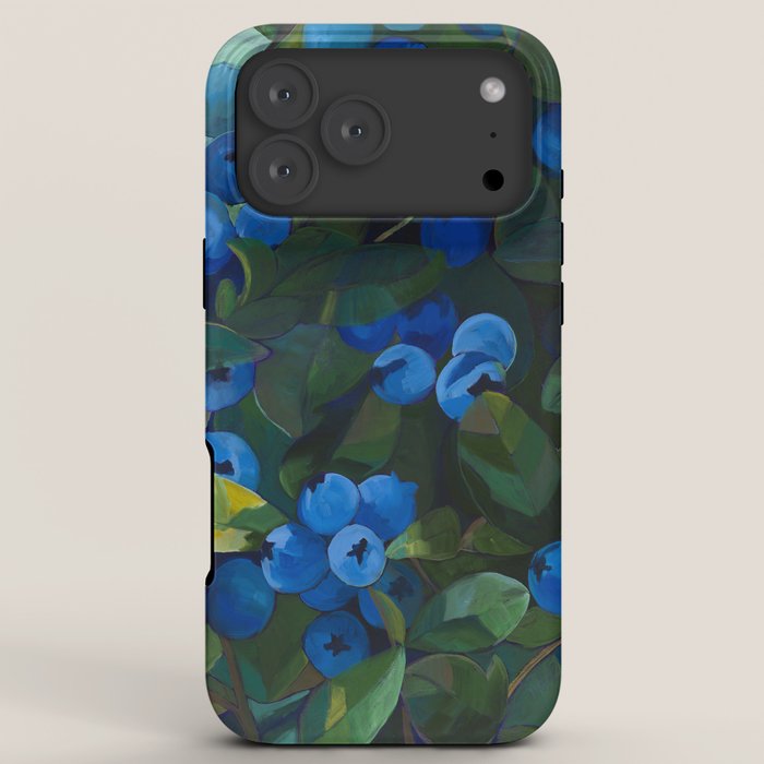 A Blueberry View iPhone Case