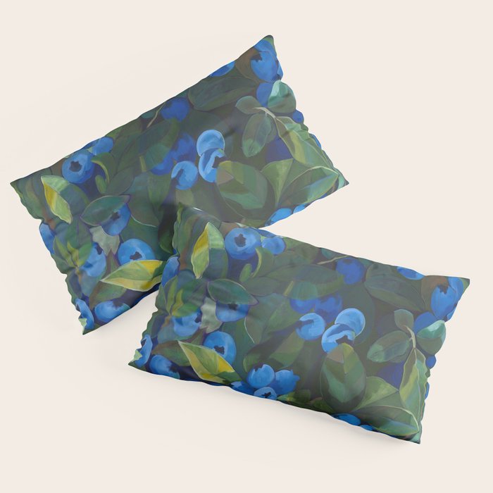 A Blueberry View Pillow Sham