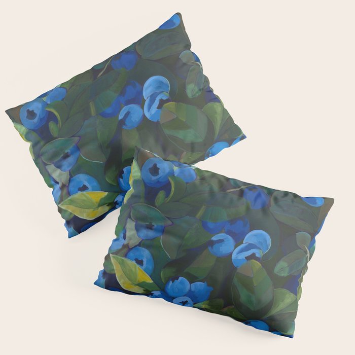 A Blueberry View Pillow Sham