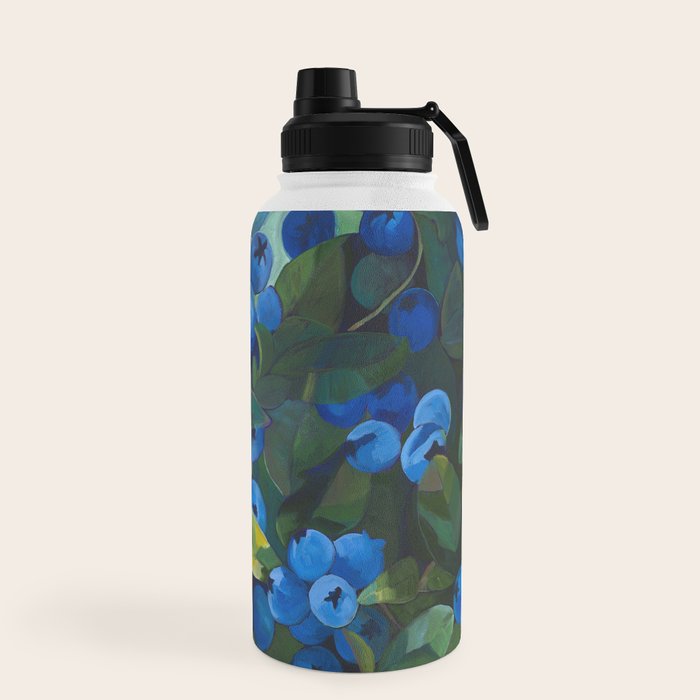 A Blueberry View Water Bottle