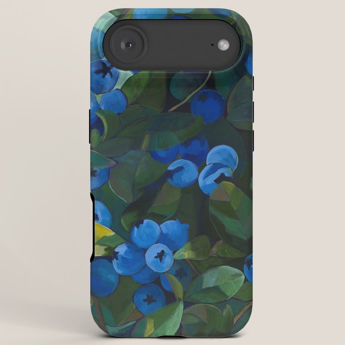 A Blueberry View iPhone Case