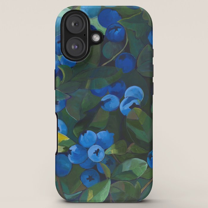 A Blueberry View iPhone Case