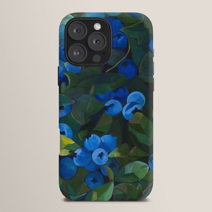 A Blueberry View iPhone Case