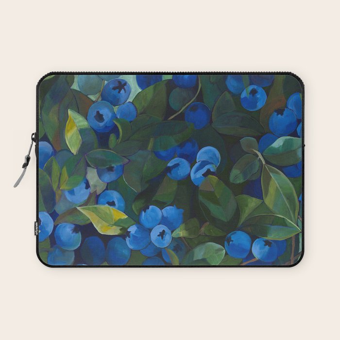 A Blueberry View Laptop Sleeve
