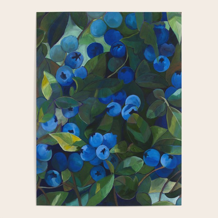A Blueberry View Poster