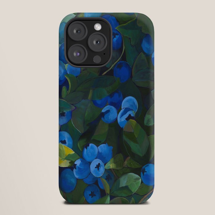 A Blueberry View iPhone Case