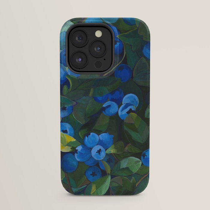 A Blueberry View iPhone Case