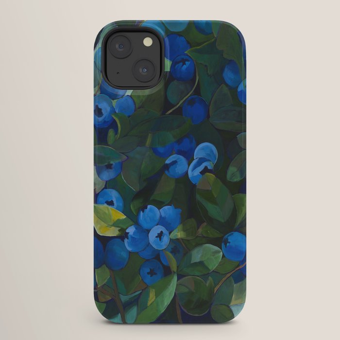 A Blueberry View iPhone Case