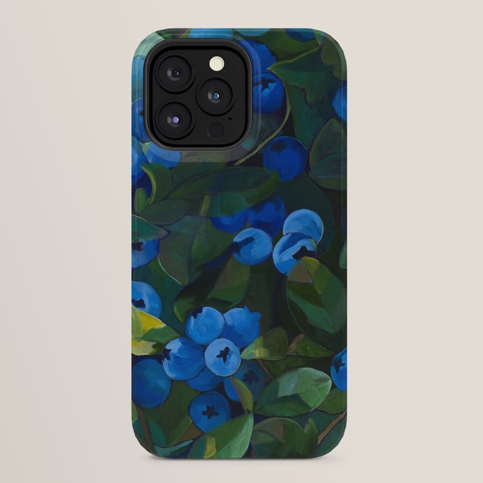 A Blueberry View iPhone Case