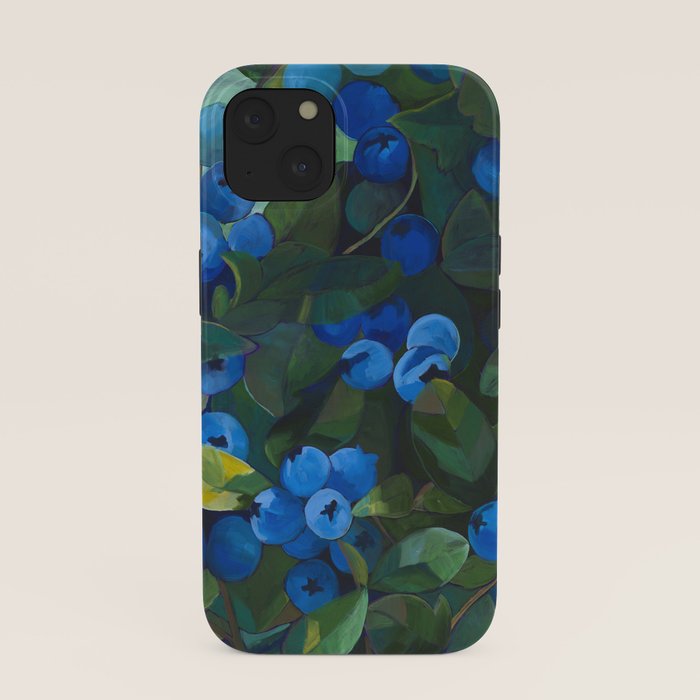 A Blueberry View iPhone Case