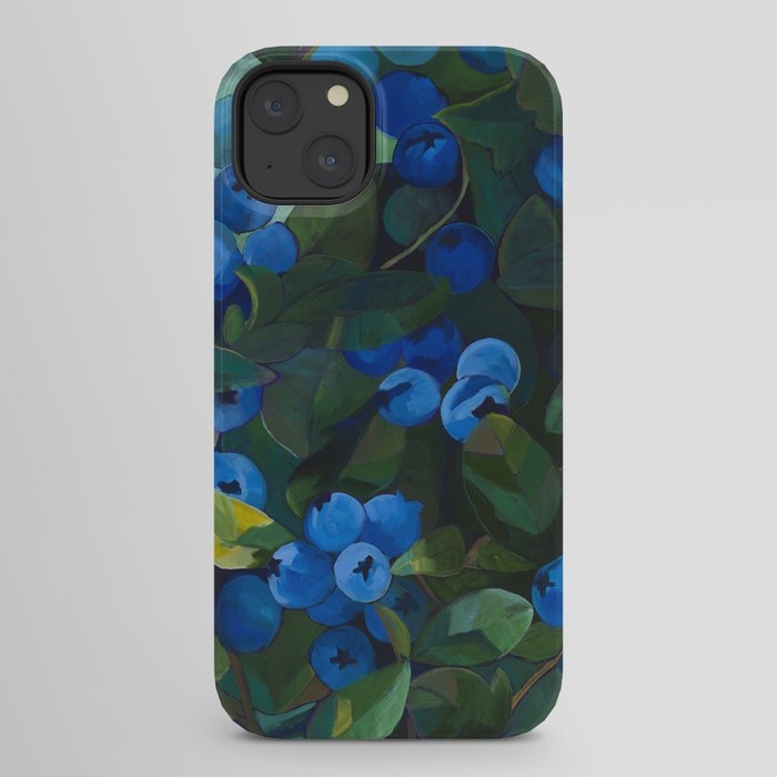 A Blueberry View iPhone Case