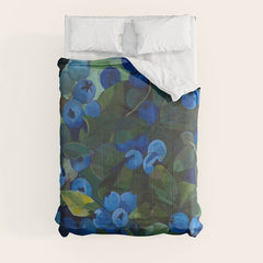 A Blueberry View Comforter