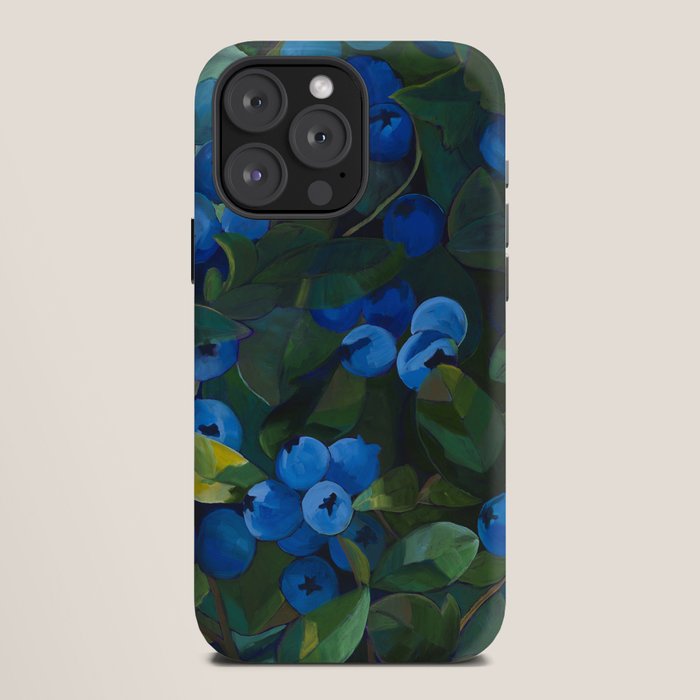 A Blueberry View iPhone Case