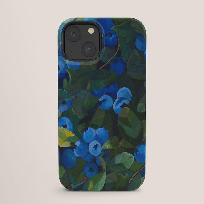 A Blueberry View iPhone Case