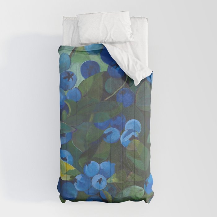A Blueberry View Comforter