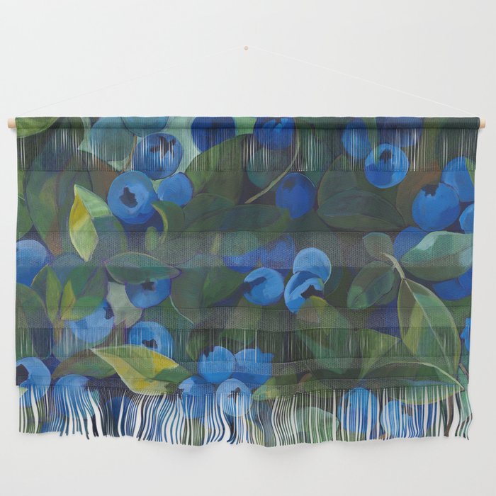 A Blueberry View Wall Hanging