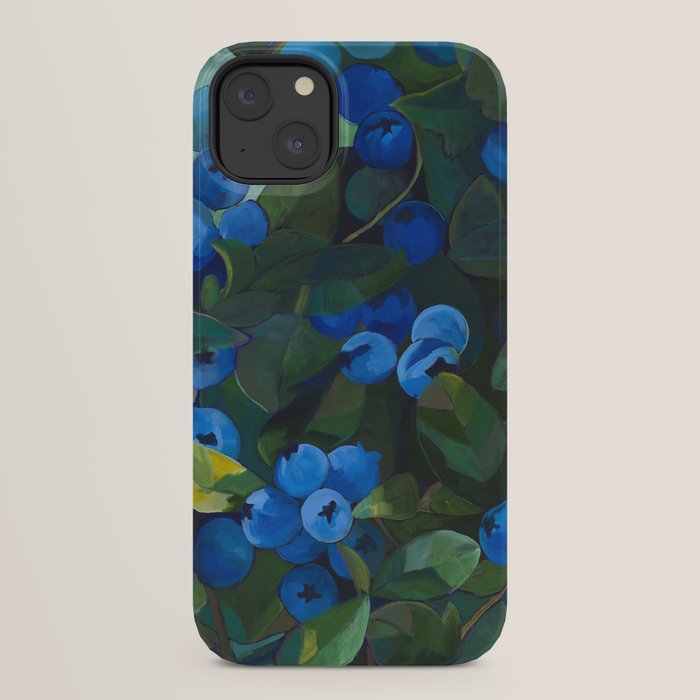 A Blueberry View iPhone Case