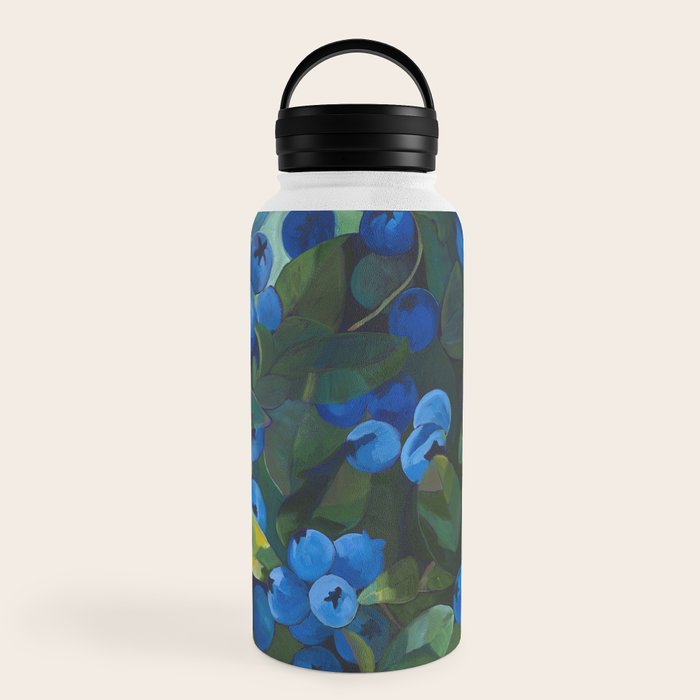 A Blueberry View Water Bottle