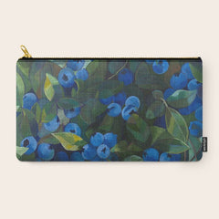 A Blueberry View Carry All Pouch