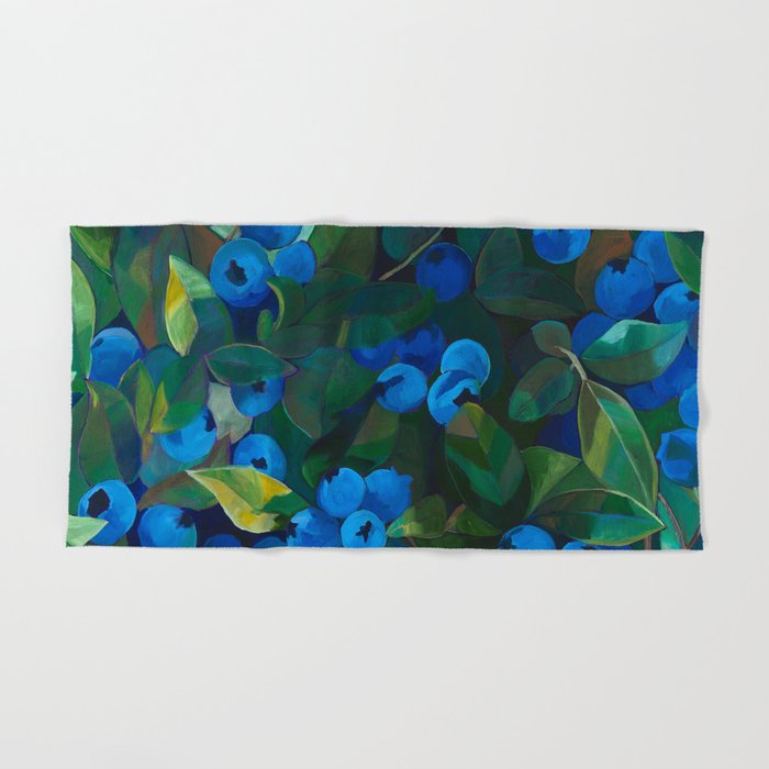 A Blueberry View Bath Towel