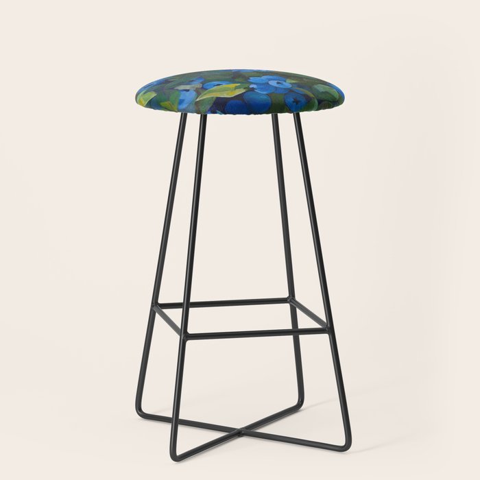 A Blueberry View Stool