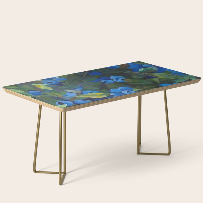 A Blueberry View Coffee Table
