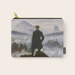 "Wanderer above the Sea of Fog" ("Der Wanderer ��ber dem Nebelmeer") by Caspar David Friedrich, circa 1817  Carry All Pouch