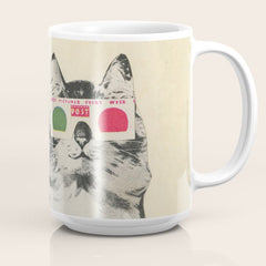 3D Glasses Coffee Mug
