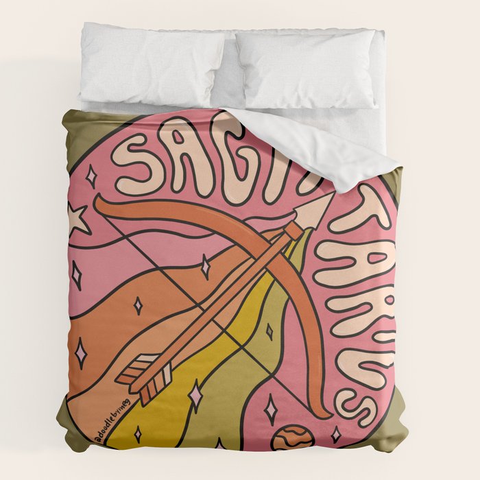 2020 Sagittarius Duvet Cover