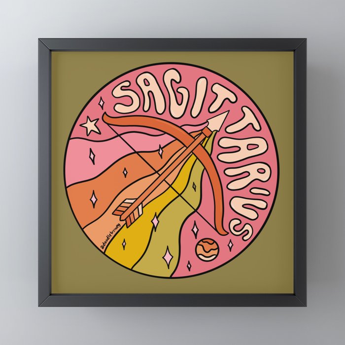2020 Sagittarius Mini Art Print