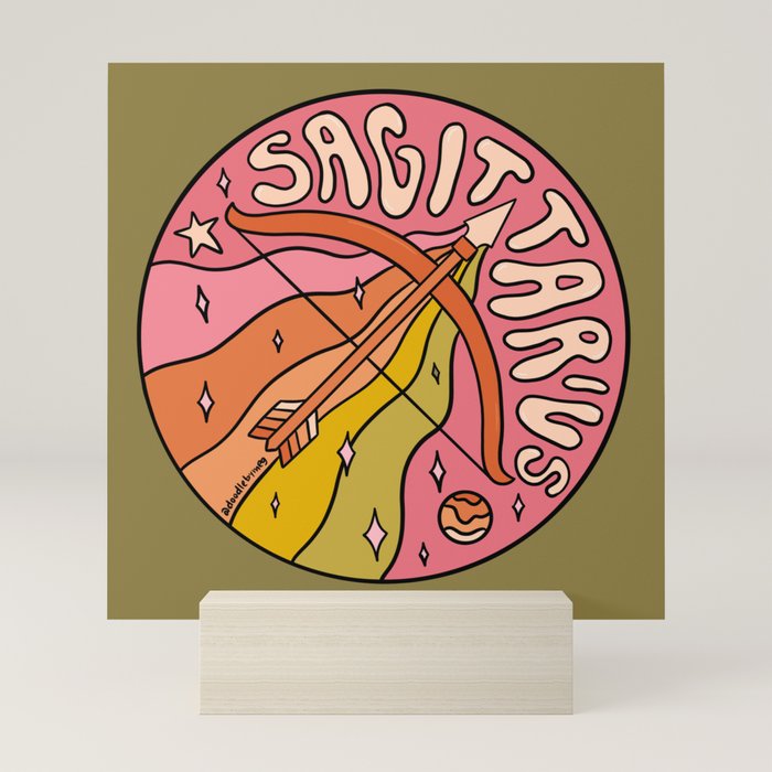 2020 Sagittarius Mini Art Print