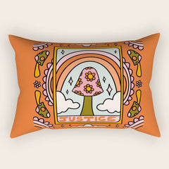 11. Justice Mushroom Rectangular Pillow