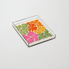 70's Florals Acrylic Tray