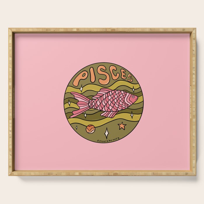 2020 Pisces Serving Tray