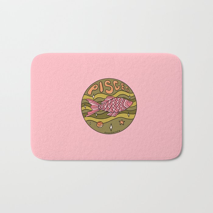 2020 Pisces Bath Mat