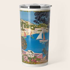 1926 FRANCE Summer On The Cote D'Azur Travel Poster Travel Mug