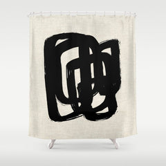 A Heavy Thought Shower Curtain