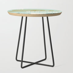 2021 Ski Stowe Vermont Vintage Poster  Side Table
