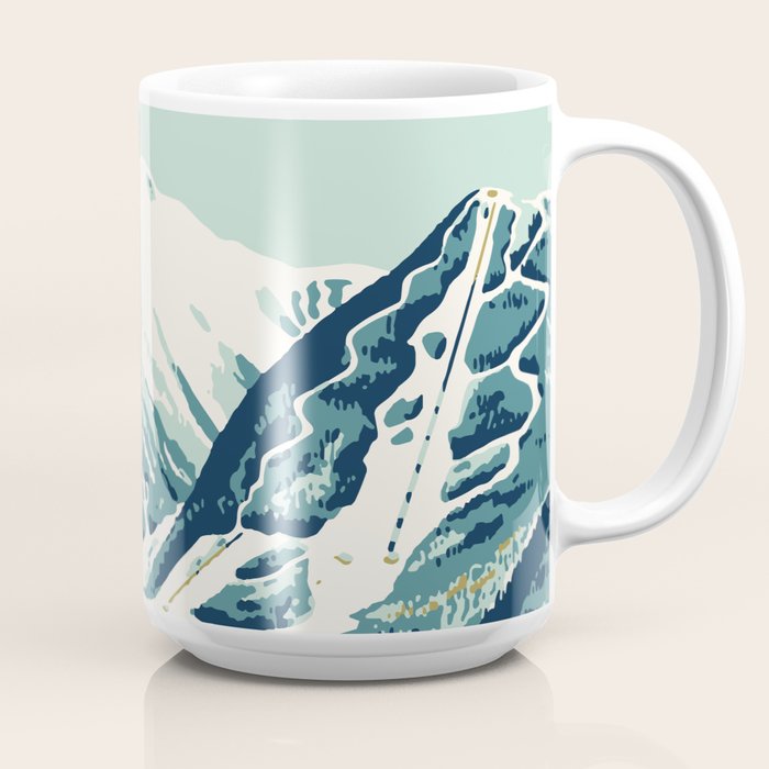 2021 Ski Stowe Vermont Vintage Poster  Coffee Mug