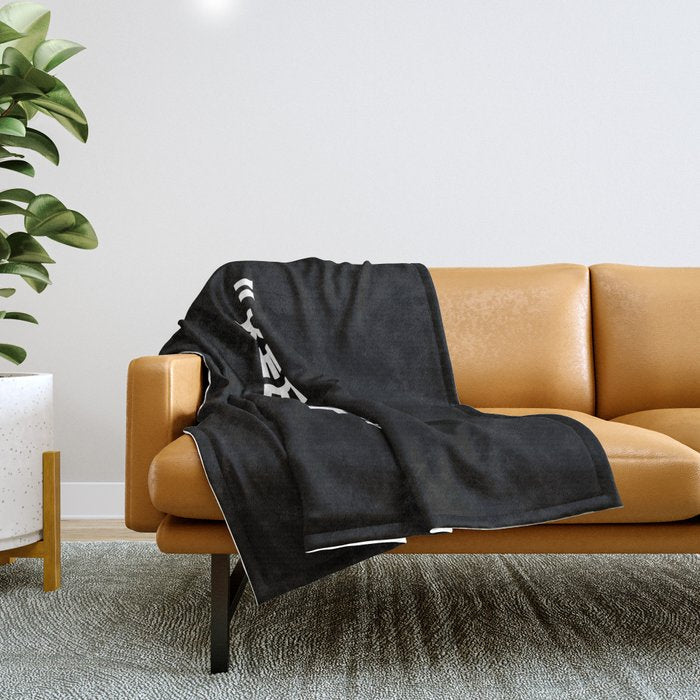 "KEEP OFF" Dark Edition Throw Blanket