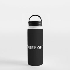 "KEEP OFF" Dark Edition Water Bottle