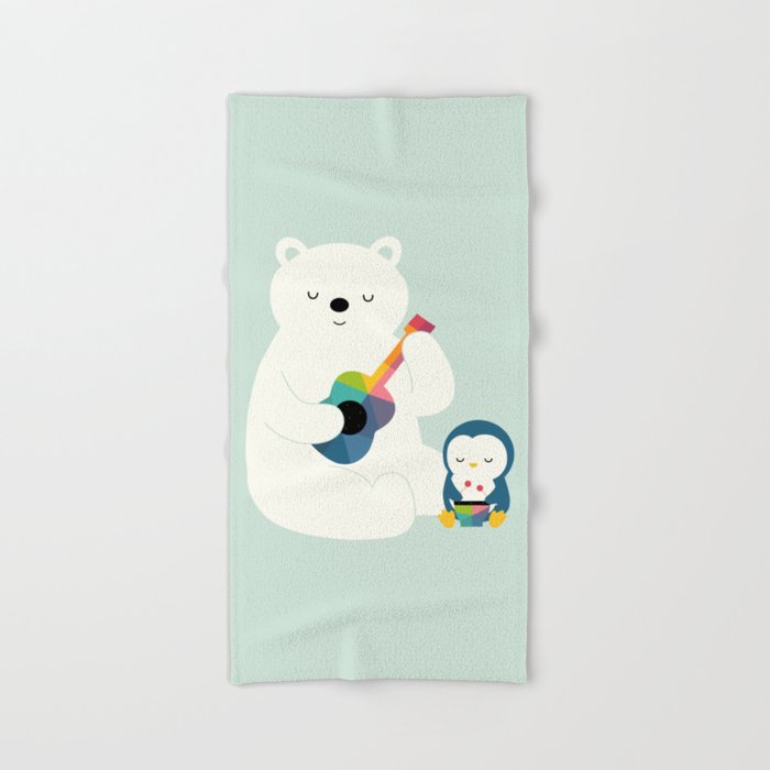 A Little Band Bath Towel
